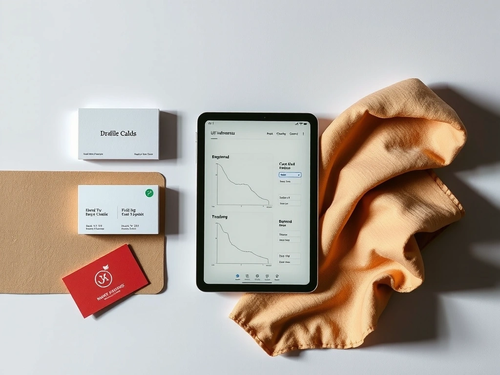 Moodboard branding physique et digital